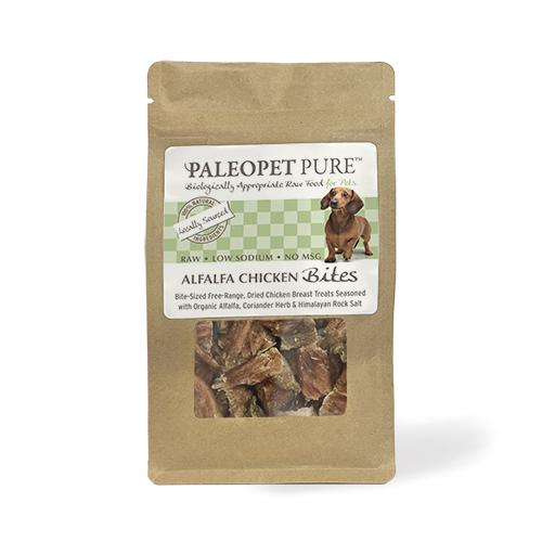PaleoPet Pure Alfalfa Chicken Bites – 100g
